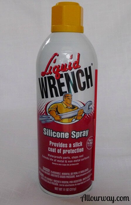 liquid wrench, silicone spray, Lowe's, salt water, rust, mechanism, rod, reel
