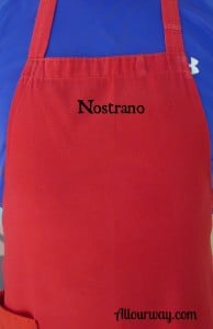 red, apron, nostrano, ours