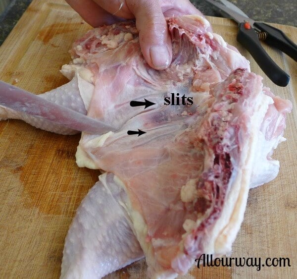 butterfly, chicken, keel bone, how to