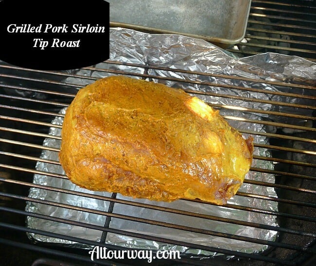 Pork Sirloin Tip Roast from Costo on Grill, Indirect Heat at allourway.com