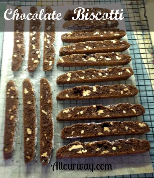 All Our Way Chocolate Biscotti made throughout the year @allourway.com