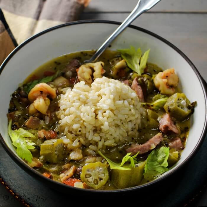 Louisiana Shrimp Gumbo - All Our Way