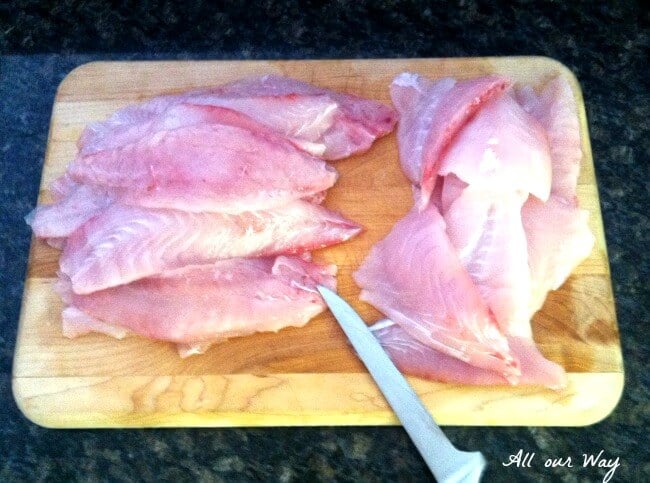 Pompano fillets from our fishing day at Boca Grande, Florida @allourway.com