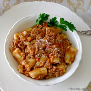 Bolognese Sauce Antica gives you a true taste of Italy. A special sauce for a special meal @allourway.com