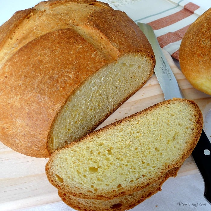 Pinza triestina is an orange flavored brioche type Italian bread can be eaten any time of day. @allourway.com