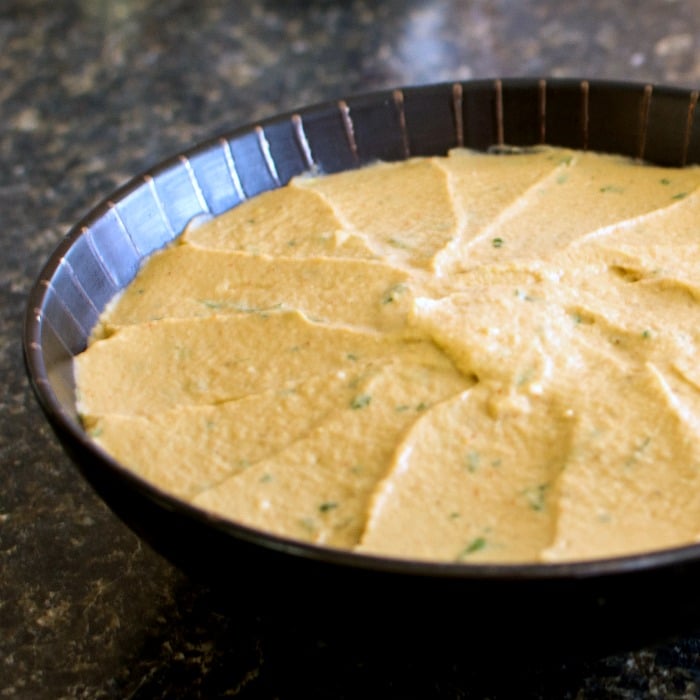 Baba Ghanoush is a creamy Mediterranean eggplant dip that tastes smokey, garlicky, nutty and irresistible.