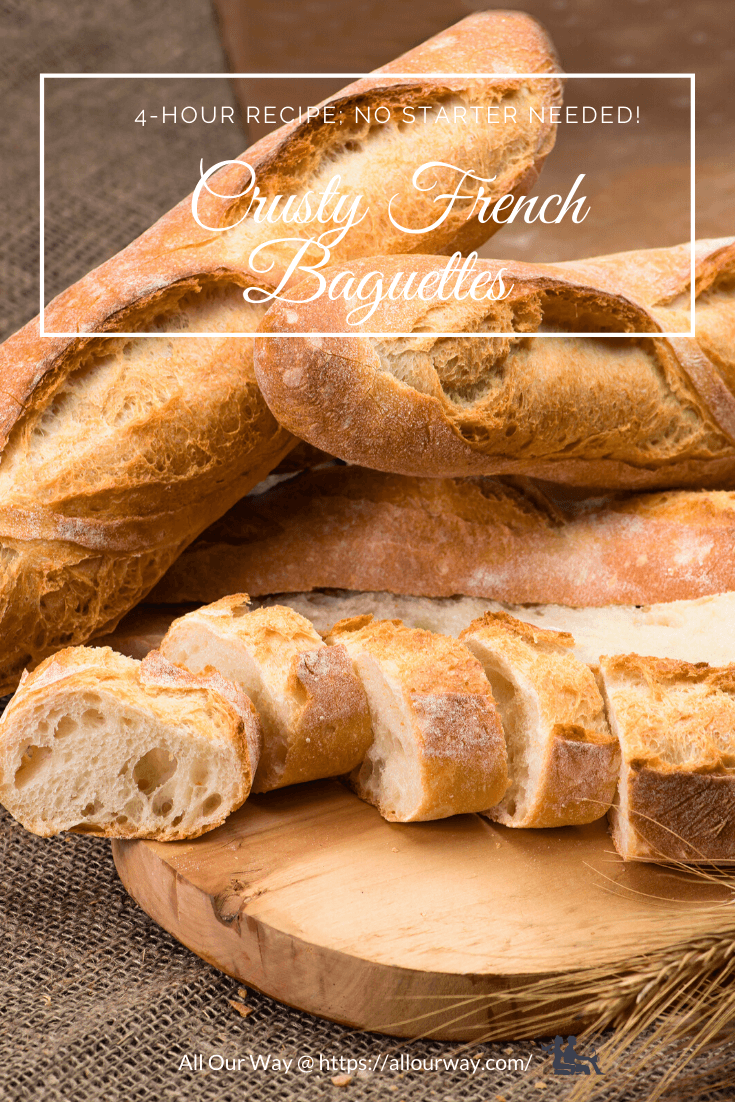 Baguette - Traditional French Bread Recipe