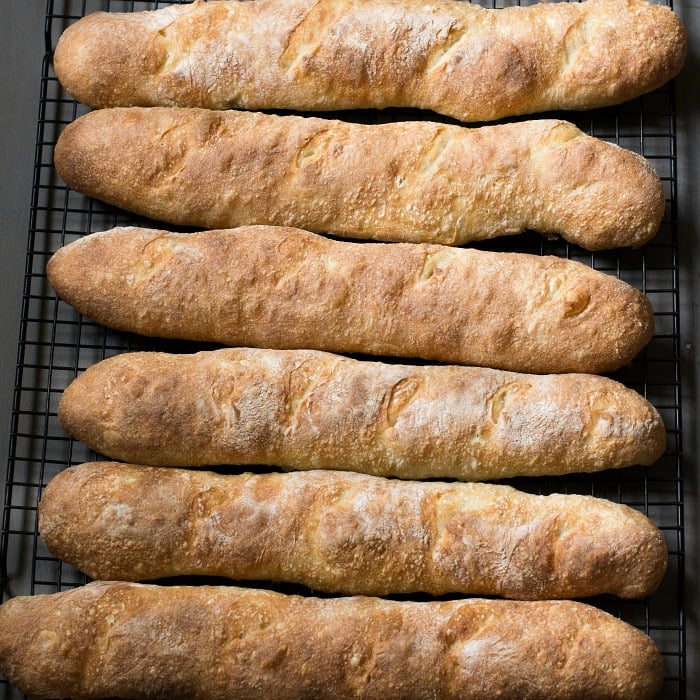 long french bread rolls