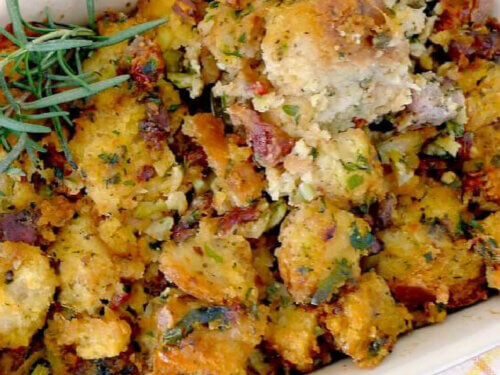 Italian Sausage Stuffing - Herbed and Seasoned Turkey Dressing Italian Sausage Stuffing - Herbed and Seasoned Turkey Dressing