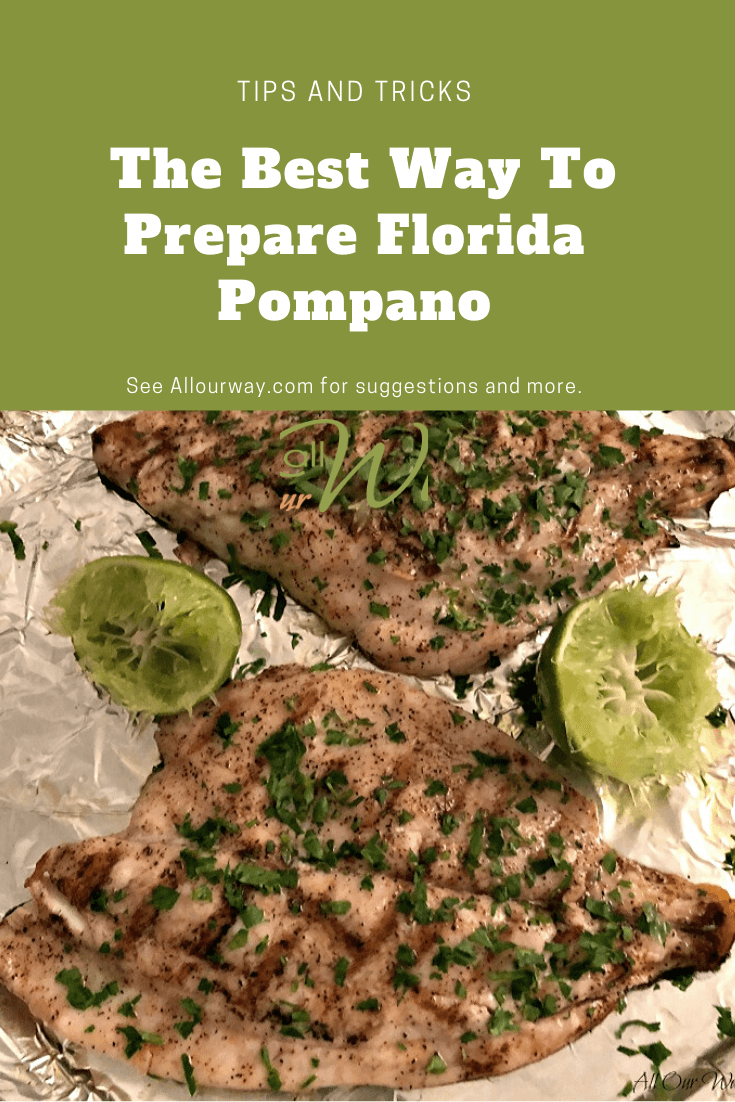 The Florida pompano is a mild fish that’s rich in taste with firm, white meat that almost melts in your mouth. All you need to bring out its subtle flavor is a squeeze of lime juice, some olive oil, and a sprinkle of salt and pepper. The ideal way to cook the golden pompano is to grill it with the skin on. #pompano, #Floridapompano, #howtocookpompano, #grilledpompano, #limegrilledpompano, #grilledfish,