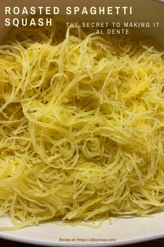 Roasted Spaghetti Squash | Al Dente