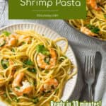 Fresh lemon juice, wild-caught shrimp, parmesan cheese, and capers make this an easy and delicious weeknight dinner.