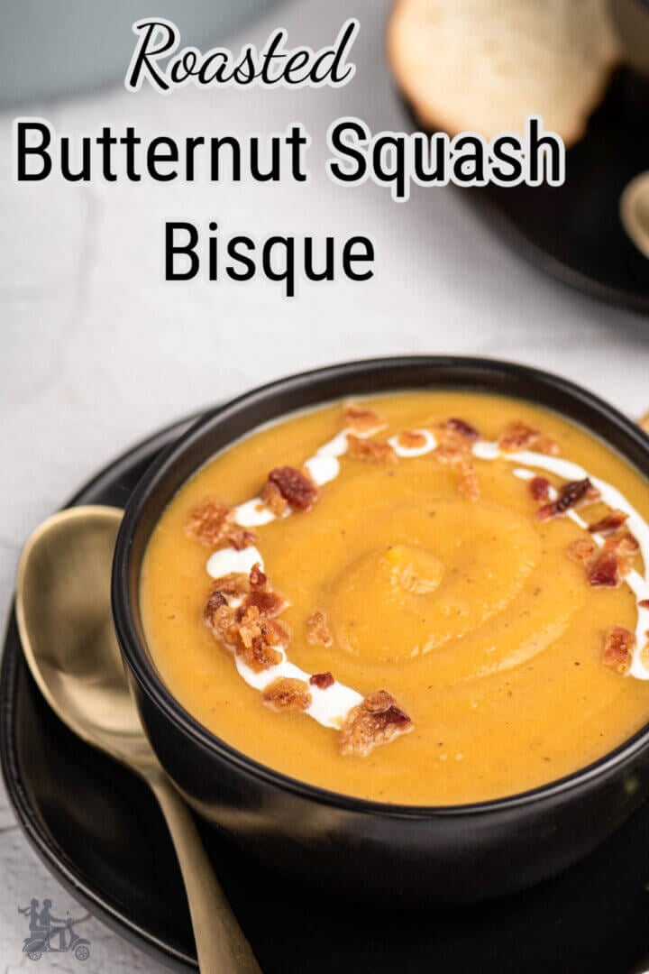 The Best Roasted Butternut Squash Bisque With Bacon