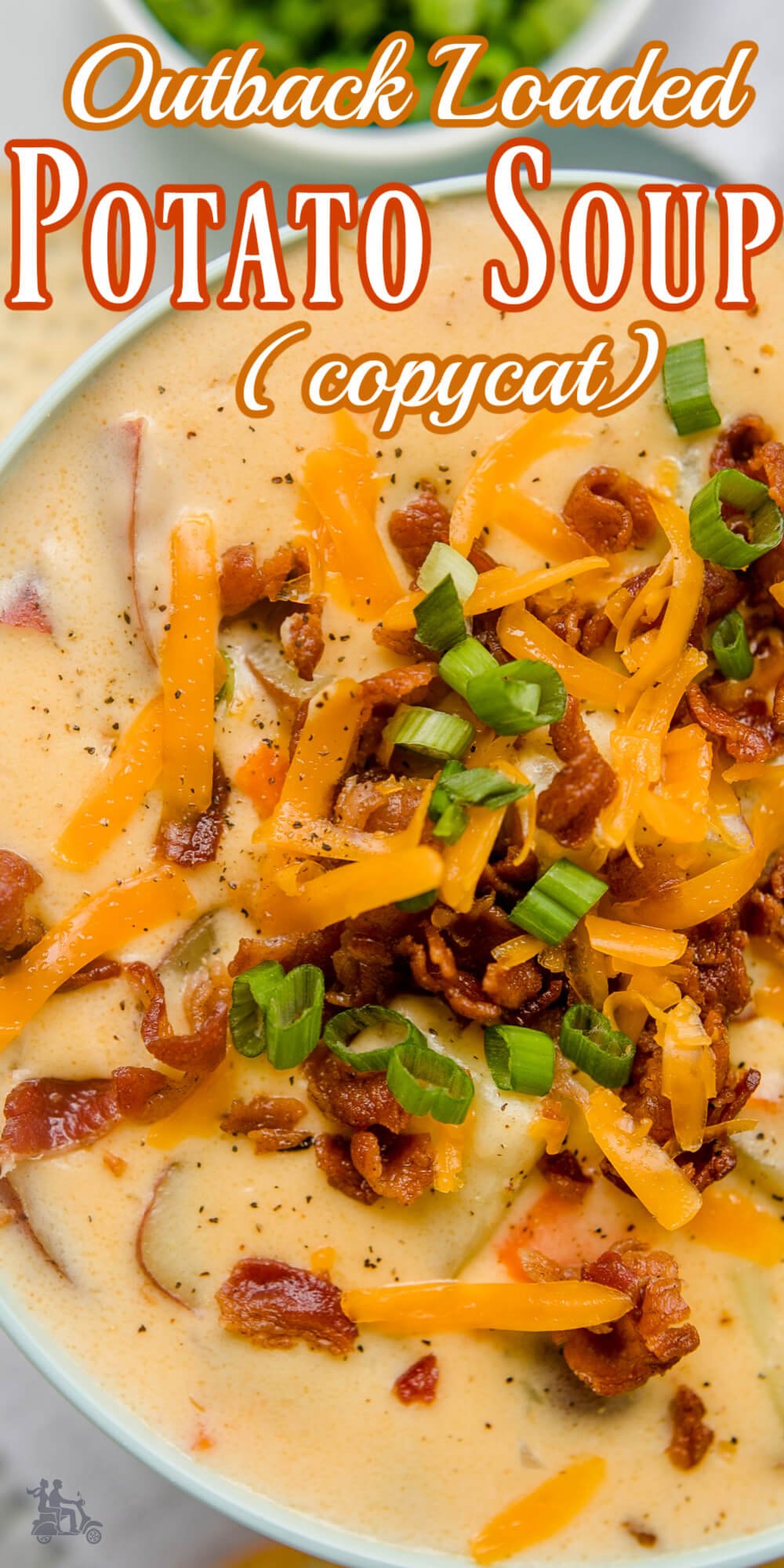 Outback Loaded Potato Soup - 365 Days of Slow Cooking and Pressure