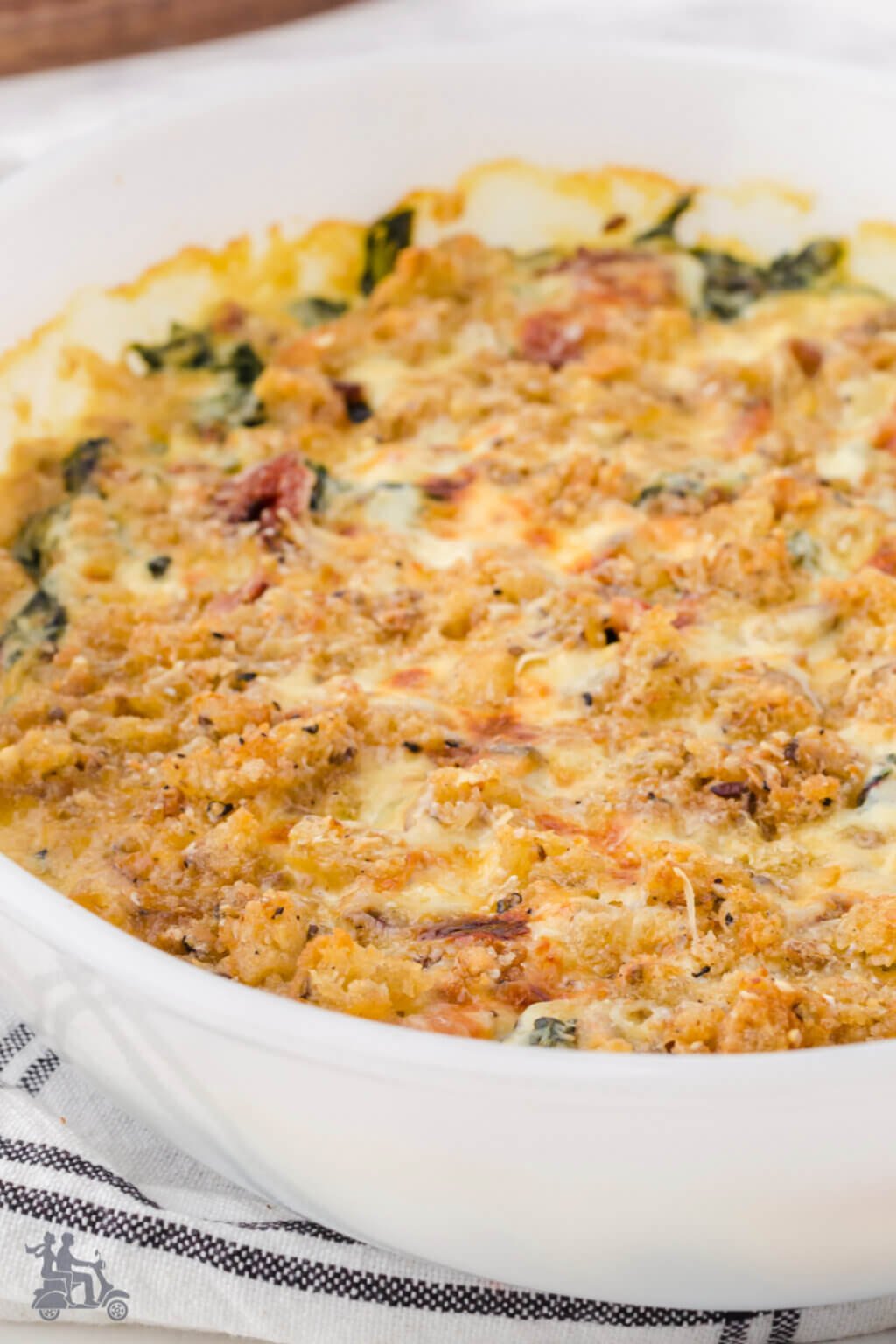 Creamy Swiss Chard Gratin {Bietola Cremosa al Gratin}