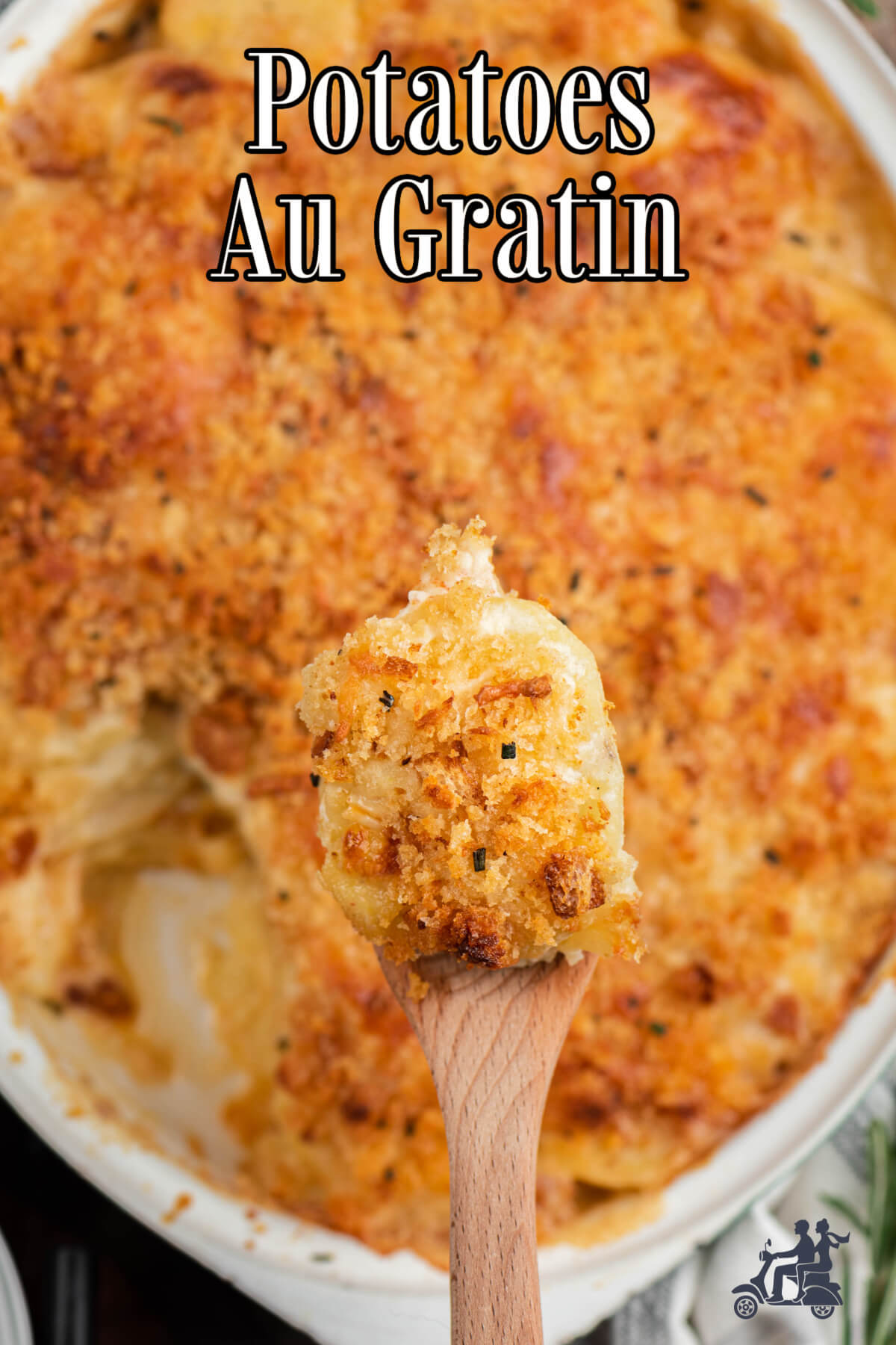 Spoonful of Potato gratin 