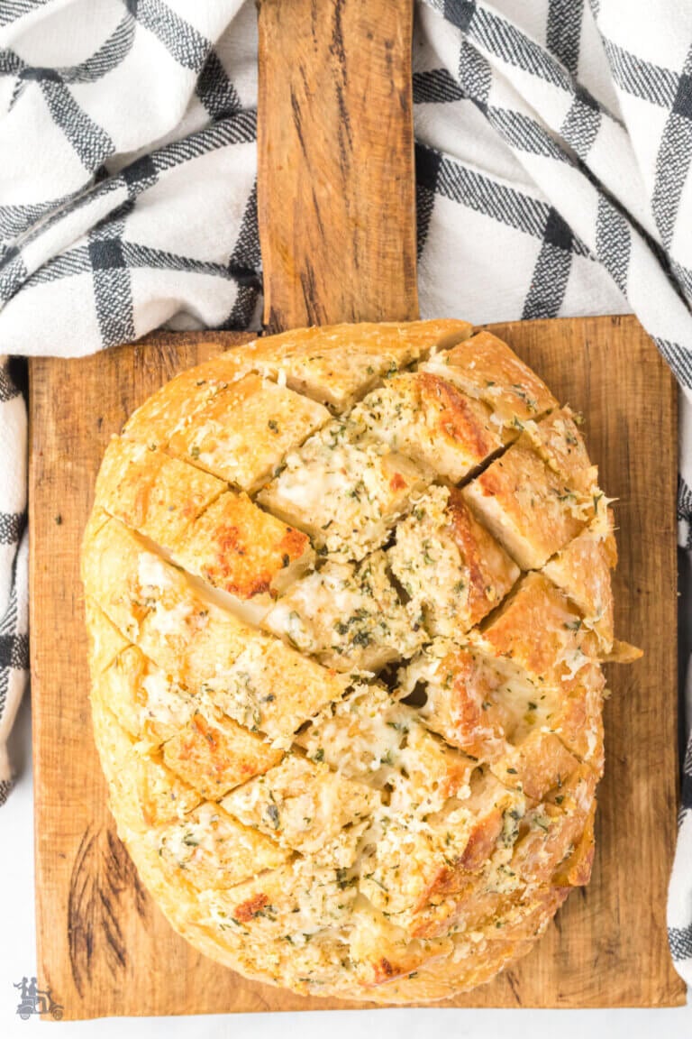 Garlic Cheesy Bread Two Ways With Garlic Bread Seasoning