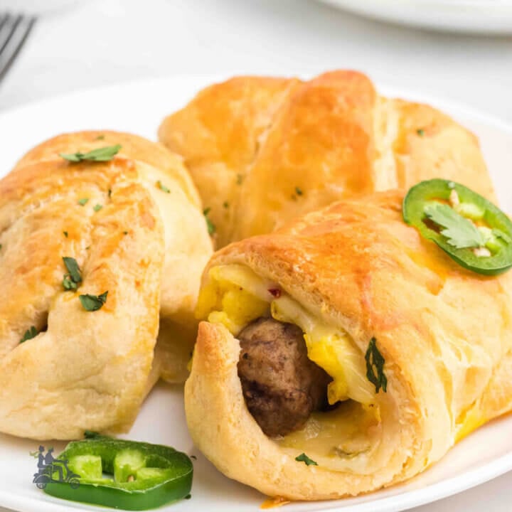 Crescent Roll Breakfast Sausage RollUps