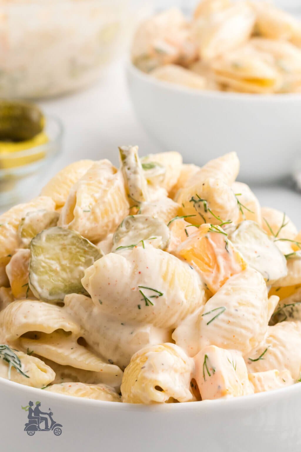 The Best Dill Pickle Pasta Salad With Dill Dressing