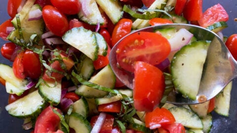 Basil Tomato Cucumber Recipe Panera Copycat