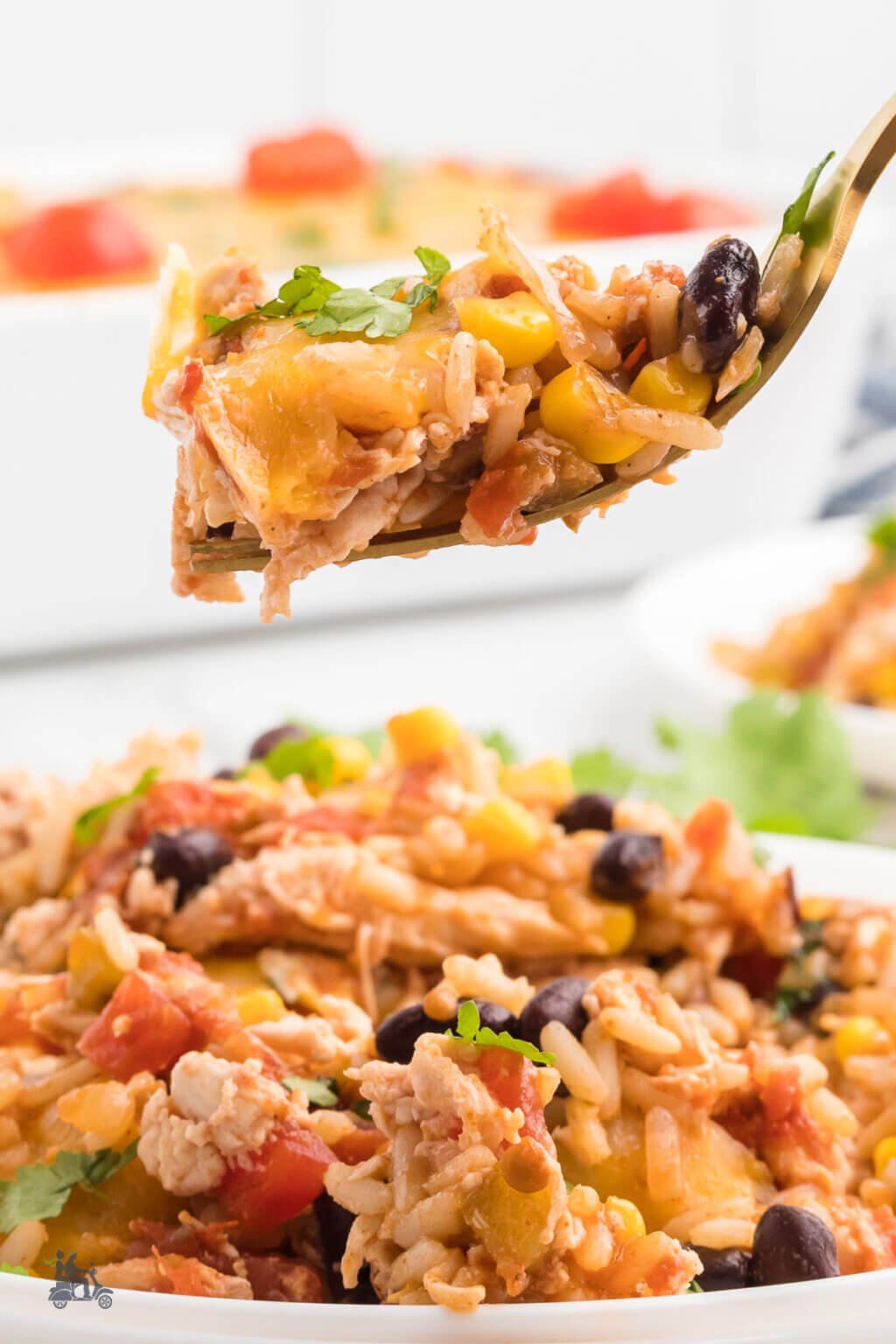 Mexican Salsa Chicken and Rice Casserole