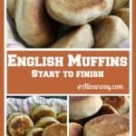 These from-scratch English Muffins cook right on the griddle for the perfect texture. Light, fluffy, and full of those classic nooks and crannies. Toast them and prepare to fall in love.