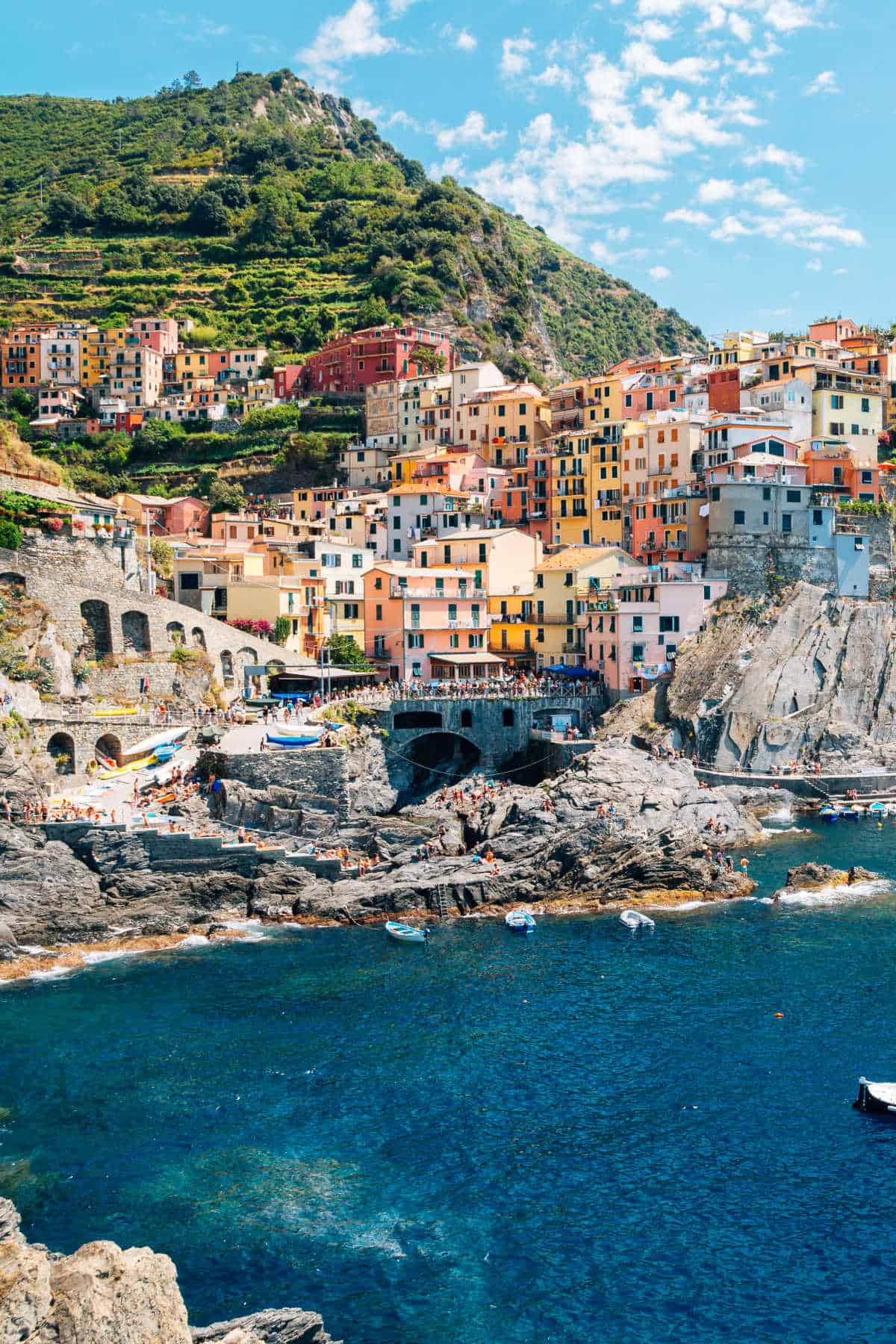 Liguria Region in Italy where the Trenette al Peso pesto originated. 