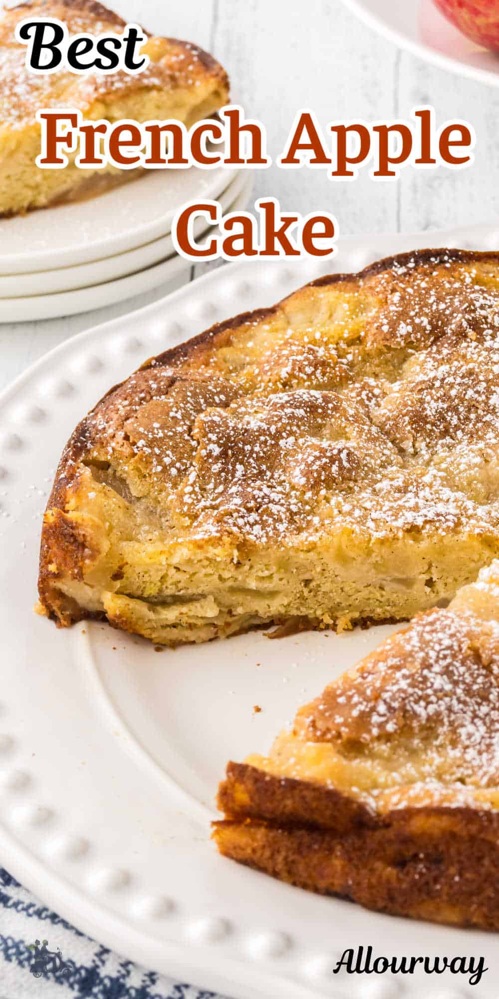 Prepare to fall head over heels for Dorie Greenspan's French Apple Cake-inspired recipe. This magically mouthwatering creation combines the perfect balance of tender apples, warm spices, and a luscious buttery crust—it's simply irresistible!