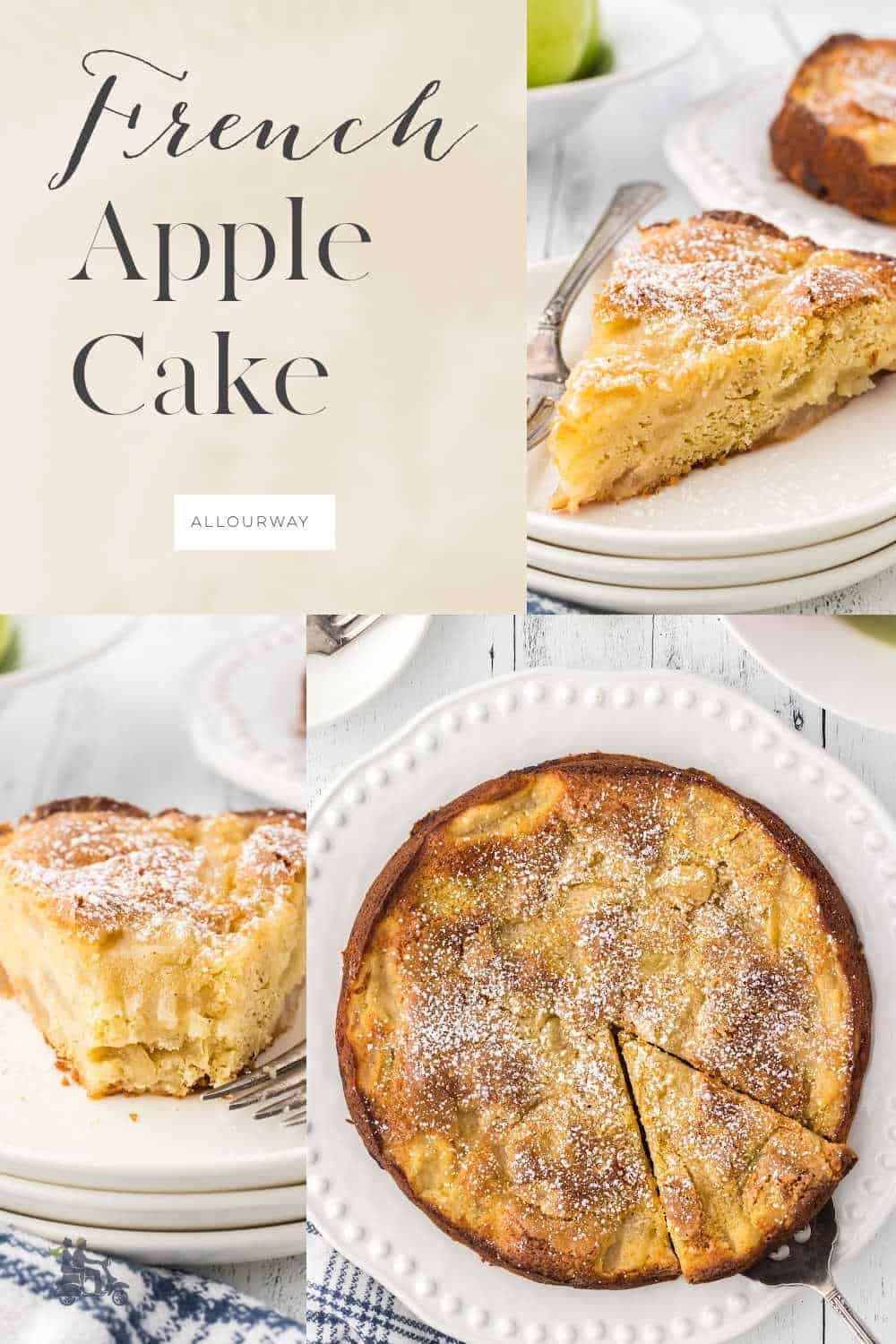 Prepare to fall head over heels for Dorie Greenspan's French Apple Cake-inspired recipe. This magically mouthwatering creation combines the perfect balance of tender apples, warm spices, and a luscious buttery crust—it's simply irresistible!