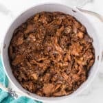 Rich and thick mushrooms are cooked in Italian sauce to serve over pasta, polenta, or rice.
