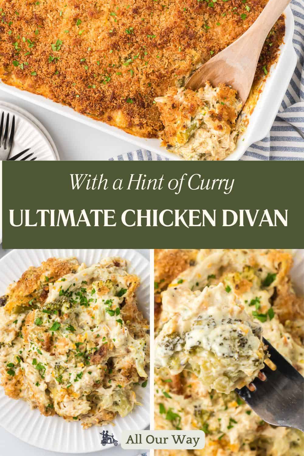 Curry-Kissed Chicken Divan with Broccoli Casserole