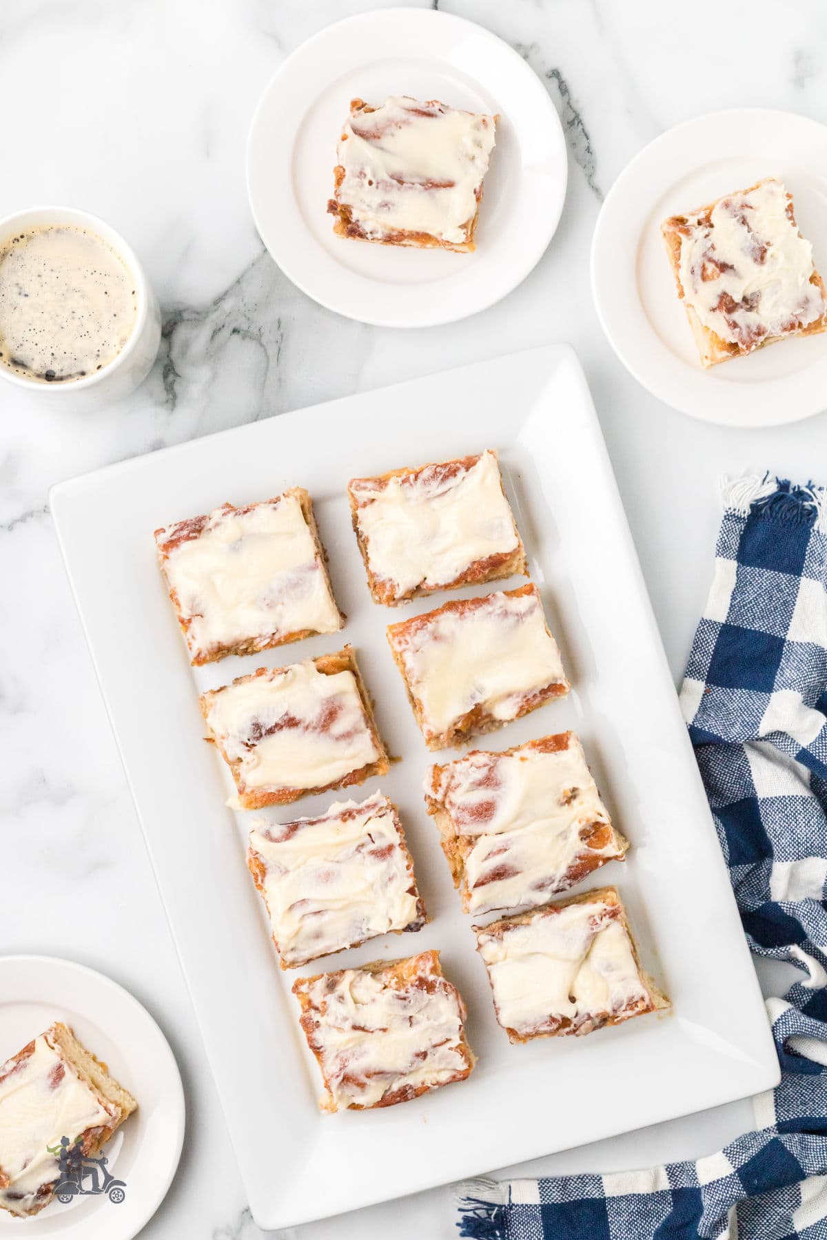 Cinnamon yeast bread that tastes like cinnamon rolls with cream cheese glaze, perfect for brunch, breakfast, or dessert. 