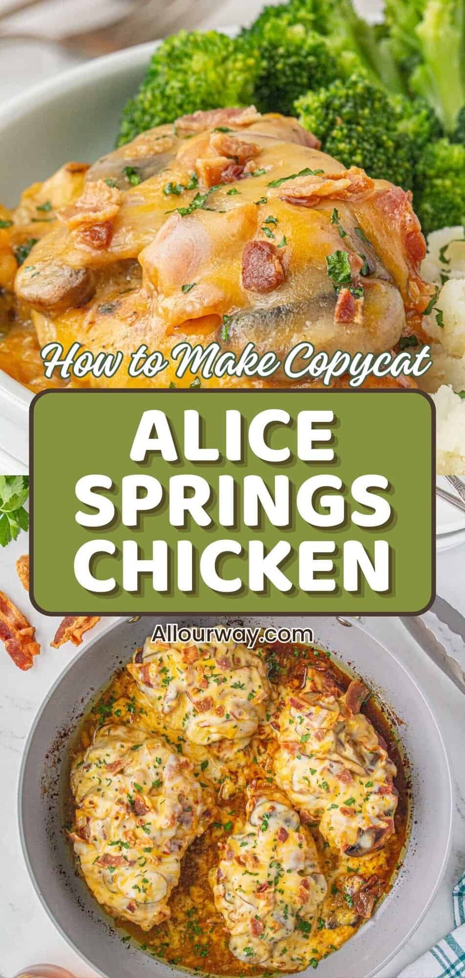 Cheesy, Crispy, Saucy: The Ultimate Alice Springs Chicken Bake