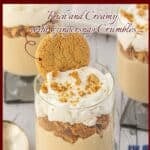 Classic pudding parfait dessert using a homemade butterscotch pudding recipe.
