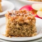 Fall apple dessert made to taste like apple fritters, but this recipe is without the frying.