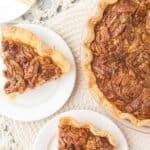 Crunchy, creamy, gooey dessert for any special occasion combines a cheesecake and a pecan pie.